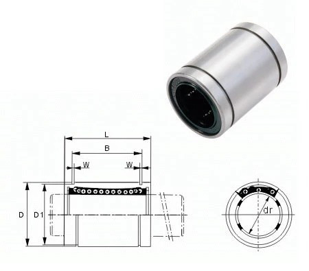 Lme 40 Uu Bearing