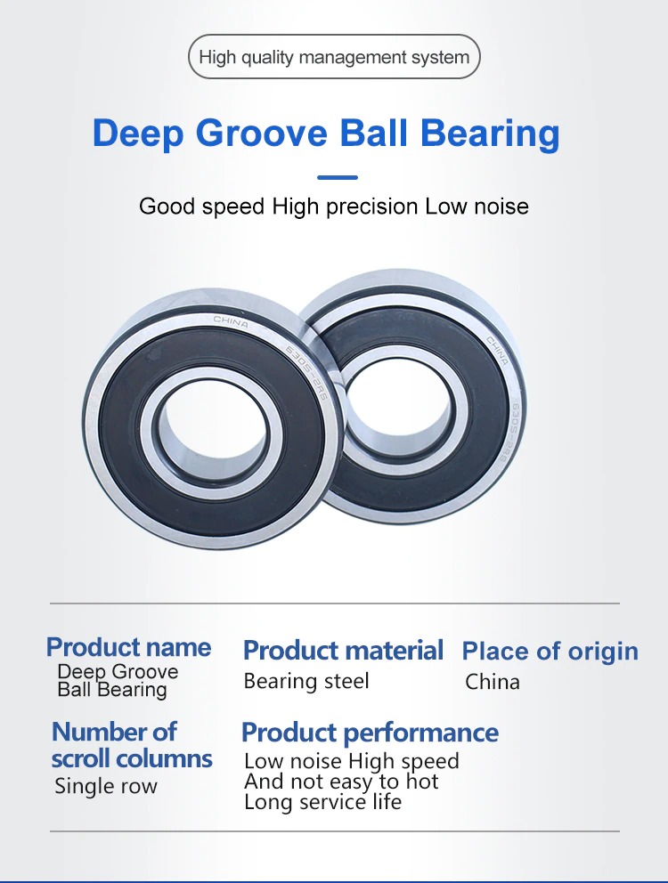 62200 Series  Deep Groove Ball bearings