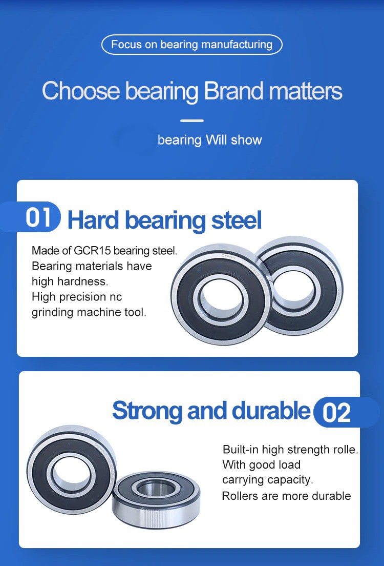 62200 Series  Deep Groove Ball bearings