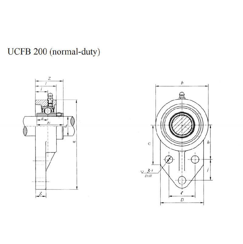 UCFB Series Pillow Block Bearing