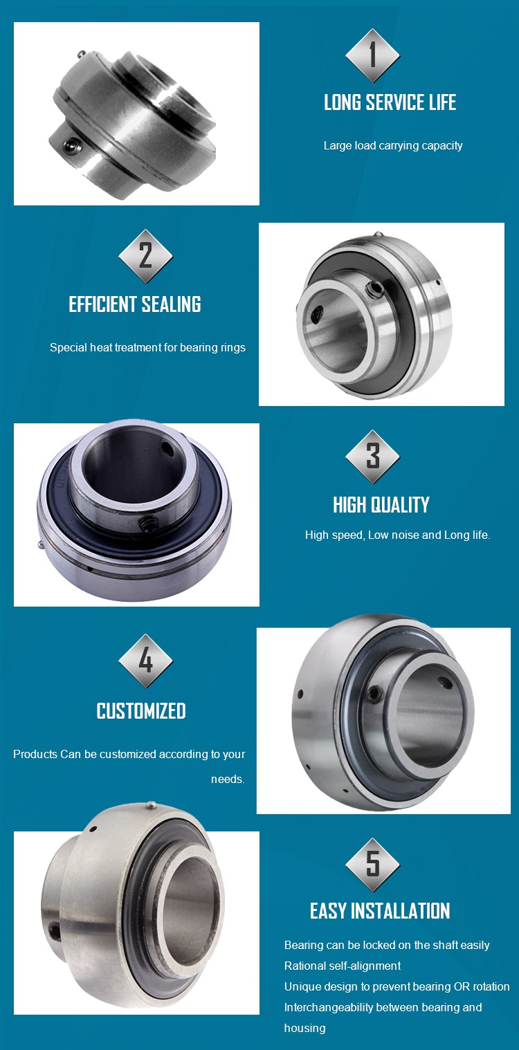 Uc 200 Series Insert Bearing