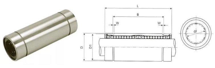 Free Sample Custom High Precision Linear Bearings/Linear Bushing