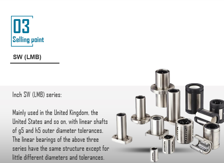 Free Sample Custom High Precision Linear Bearings/Linear Bushing