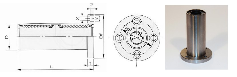 Linear Bearing LMFL