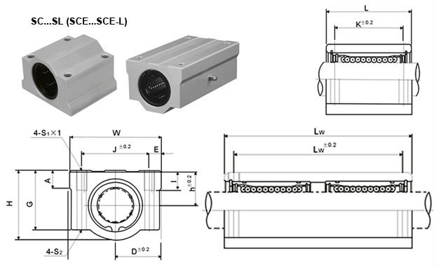 SCE Linear Case Unit