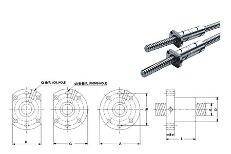 DFU Series Ball Screws