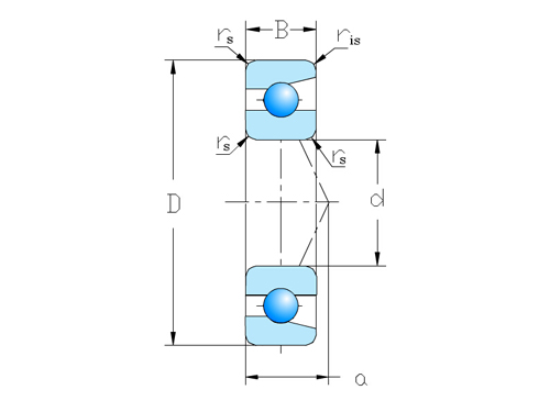 Single Row Angular Contact Ball Bearings