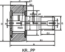 Cam Followers - KR NUKR series