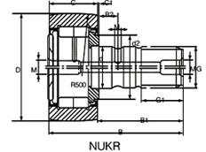 Cam Followers - KR NUKR series