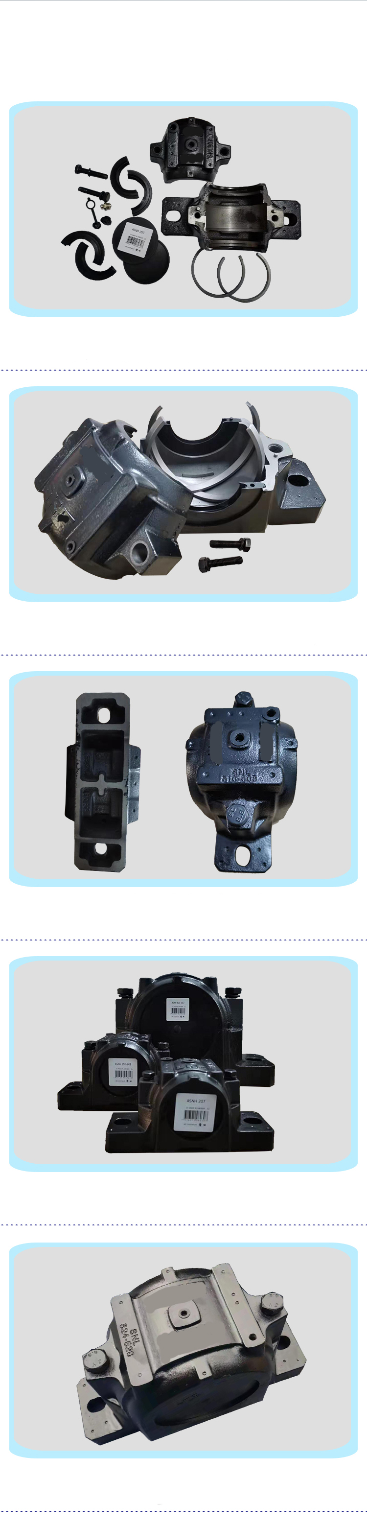 Split Bearings Plummer Block Housings SNL Plummer Block