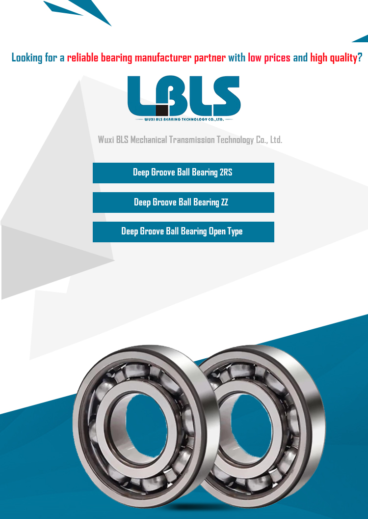 Deep Groove Ball Bearings Open Type