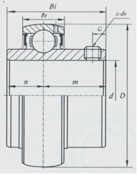 Uc 200 Series Insert Bearing