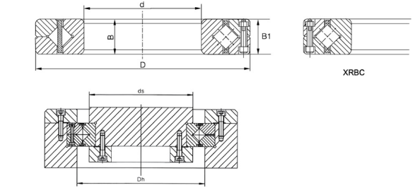 XRBC Cross Roller Bearing